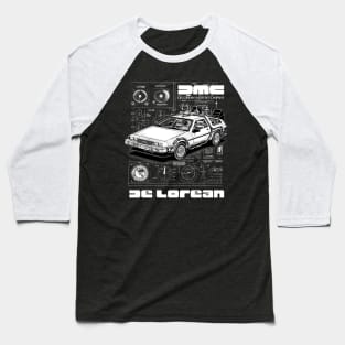 De Lorean Baseball T-Shirt